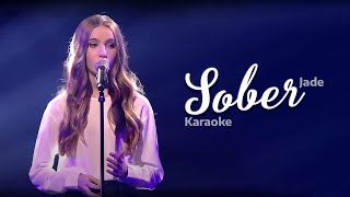 KARAOKE  Jade cover Sober [upl. by Stutsman]