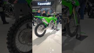 NEW PLATELESS KAWASAKI KX450 🔥😱 etmore shorts [upl. by Atilrak]