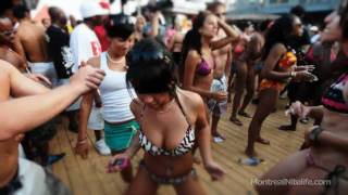 Montreal Bachelor Party  Beach Club  Pointe Calumet  by MontrealNitelifeTravelcom HD [upl. by Eyllek]