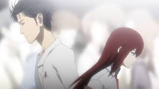 Steins Gate  Okabe Rintarou meets Makise Kurisu Cristina Again  Last Episode [upl. by Nywg]