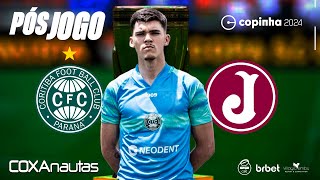 PEDRO MORISCO MARCA E O CORITIBA ESTÁ NAS OITAVAS  PÓSJOGO CORITIBA X JUVENTUS  COPINHA 2024 [upl. by Emelun]