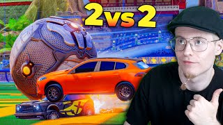 GRAM 2vs2 Z WIDZEM w ROCKET LEAGUE  Hogatowski w gierce [upl. by Ailene80]