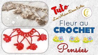 TUTO CROCHET Comment réaliser une bordure au crochet [upl. by Zabrine]