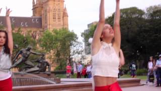 Magical Flashmob Wedding Proposal Hyde Park Sydney [upl. by Tiossem]