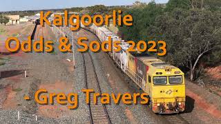 Australian Railways Western Australia 2023 Kalgoorlie Odds amp Sods [upl. by Genesia]