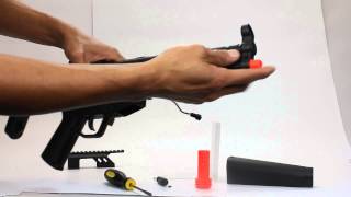 Hitgunscom  Teaches you how to fix the Orange Tip on CM023 Airsoft Gun [upl. by Otxilac901]