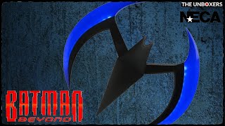 Batman Beyond Blue Batarang Light Up Prop Replica by NECA [upl. by Lokin]