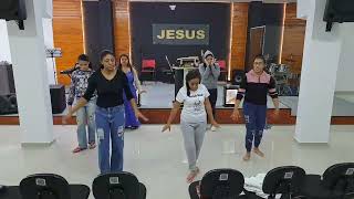 Coreografia Os Planos de Deus  Samuel Messiah ENSAIO [upl. by Mutz]