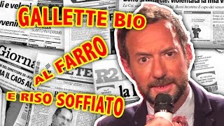 Gallette Bio al Farro e Riso Soffiato  La conferenza stampa dei Boiler  Zelig [upl. by Denna]