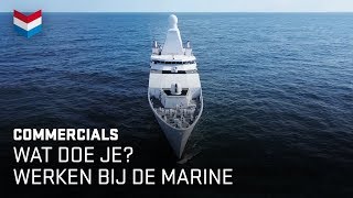 Wat doe je  Defensie commercial Marine [upl. by Diraj]