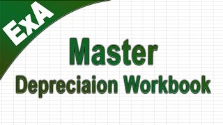 SLN Depreciation Workbook  Master Schedule  Excel [upl. by Ayr541]