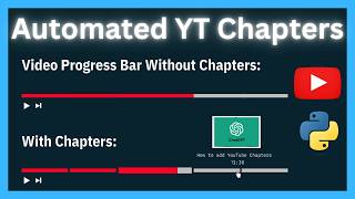 Building Automated Youtube Chapter Detection Using Python [upl. by Tenej]