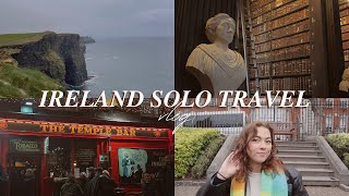 Solo Traveling To Ireland Dublin Galway Cliffs of Moher and Other Must Sees [upl. by Kaitlin]