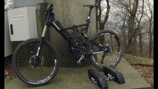 Conway E Rider Extreme E Bike GermanA bergab und bergauf [upl. by Ellehcear197]