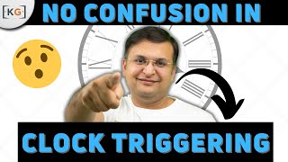 Part 57  Clock triggering in hindi  positive edge negative edge positive level negative level [upl. by Lefkowitz]