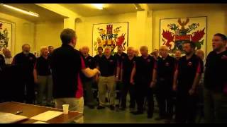 London Welsh Rugby Club Choir sings Comrades in Arms [upl. by Roberta]