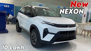 TATA NEXON 2024 Updated New Model White Colour  Nexon 2024 Creative Plus Review [upl. by Annayar51]