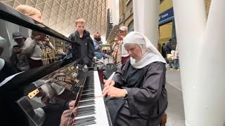 Nun With A Mission Plays Angelic Piano [upl. by Tray]