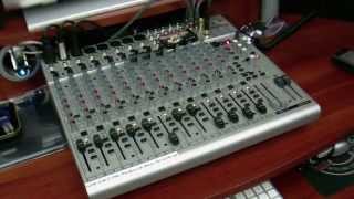 Behringer Eurorack UB2222FXPRO  Test Miksete 2 [upl. by Yevette]