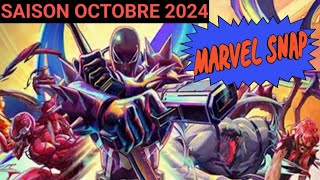 🔥NEW🔥  SAISON OCTOBRE 2024  MARVEL SNAP [upl. by Idahs933]