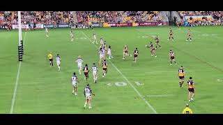 Broncos Vs Cowboys 2023 Kurt Capewell try [upl. by Antonia]