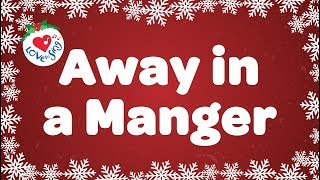 Away in a Manger with Lyrics  Christmas Carol amp Song [upl. by Sindee794]