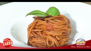 Ricetta Spaghetti allassassina dello Chef Carra  Divella [upl. by Adolf]