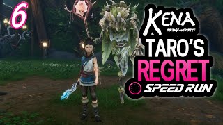 Taros Regret  Kena Bridge of Spirits Gameplay speed run [upl. by Messere]