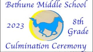 Bethune Middle School 2023 8th Grade Graduation [upl. by Druce]