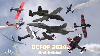 Battle Creek Field Of Flight Airshow 2024  Highlights [upl. by Welford]