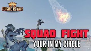 CRSED Cuisine Royale Squad Fight quotYour In My Circlequot 12 Kills [upl. by Ennovahc]