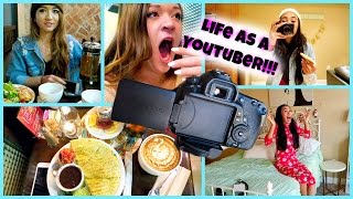 LIFE AS A YOUTUBER Vlogmas 12  13 [upl. by Burton]