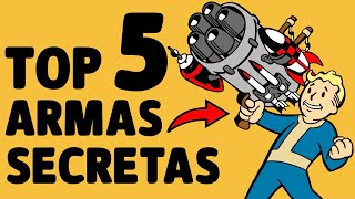 Fallout 4 TOP 5 Armas LEGENDARIAS [upl. by Howes490]