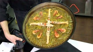 Paella de Marisco auténtica de Valencia [upl. by Cyna]