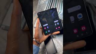 DİRECT UK 🇬🇧 SAMSUNG GALAXY ZFOLD 4 256GB 1 sim eSIM inner screen issue ❗️ N380000K viralvideo [upl. by Orodoet]