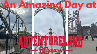 An AMAZING day at Adventureland [upl. by Sirraf]