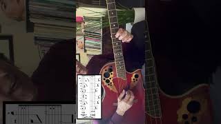 Robert Fripp King Crimson quotIntervallic Guitarquot alternate picking exercise [upl. by Edris767]