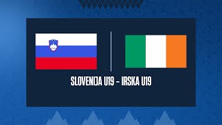 Slovenija U19  Irska U19  Slovenia Nations Cup 2024  Stream [upl. by Shipp]