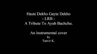 Haste Dekho Gayte dekho  Instrumental cover by Tanvir K [upl. by Lael]