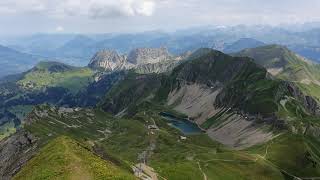 Meiringen Air Base seen from Brienzer Rothorn Switzerland [upl. by Retswerb]