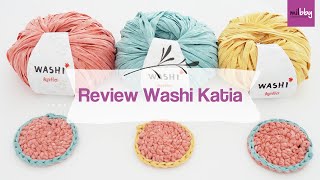 Review de Lanas Katia  Hilo Washi [upl. by Sisenej453]