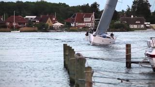 Palby Fyn Cup 2013 strøm i Svendborgsund [upl. by Yrrat]