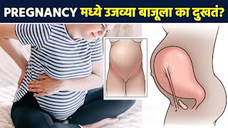 Pregnancy मध्ये उजव्या बाजूला का दुखतं   Right Side Pain During Pregnancy  Womens Health  RI3 [upl. by Leary]