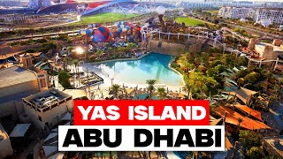 Desert Turned Adventurous Island  Abu Dubai YAS Island [upl. by Mccourt]