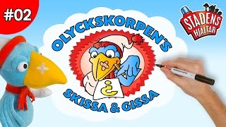 Stadens Hjältar  Ep 02 Skissa amp Gissa med Olyckskorpen [upl. by Cleopatra]