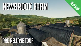 PreRelease look at Newbrook Farm from Peter716  Map Tour  Farming Simulator 19 [upl. by Wohlen]