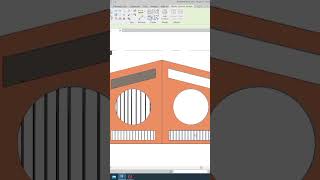 Main Gate In Revit Tutorial subscribe foryou viral revit [upl. by Htezil]