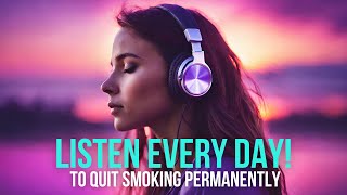 Best way to quit smoking Now Powerful 10 Minute Guided Hypnosis Session [upl. by Nnaycnan]