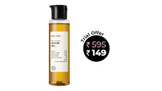 100 Natural Onion Oil  Fights hair fall amp recharge hair roots [upl. by Zaller]