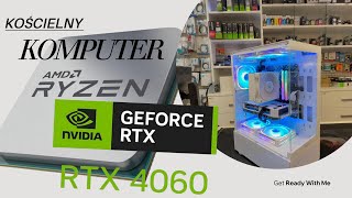 Składam Gamingowy Komputer w Białej Obudowie z Ryzen  RTX 4060 pc [upl. by Laniger]